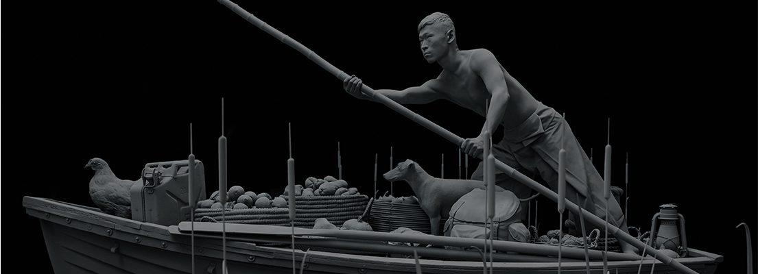 Nachtlandschap van fantasierijke beelden: Hans Op de Beeck in het KMSKA